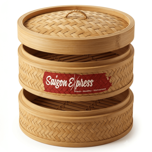 Bamboo Steamer 30cm (2-tier)