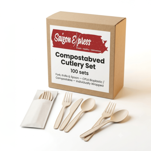 Compostable Cutlery Set