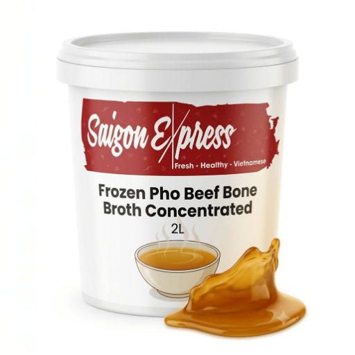 Frozen Pho Beef Bone Broth Concentrated