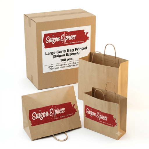 Large Carry Bag Printed (Saigon Express)