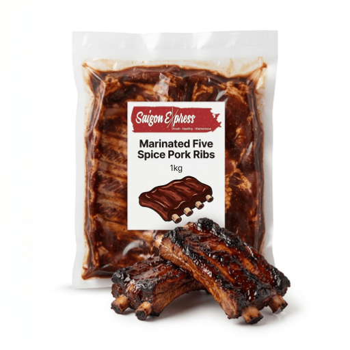 Marinated Five Spice Pork Ribs
