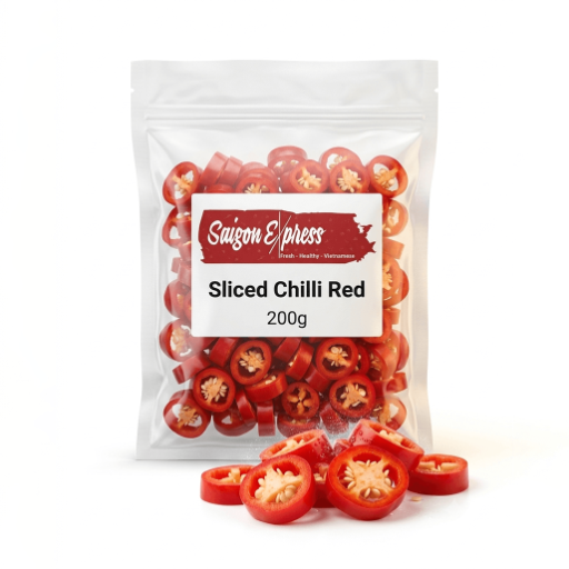 Sliced Chilli Red