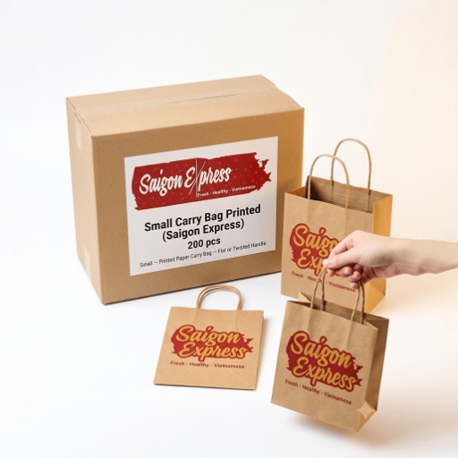 Small Carry Bag Printed (Saigon Express)
